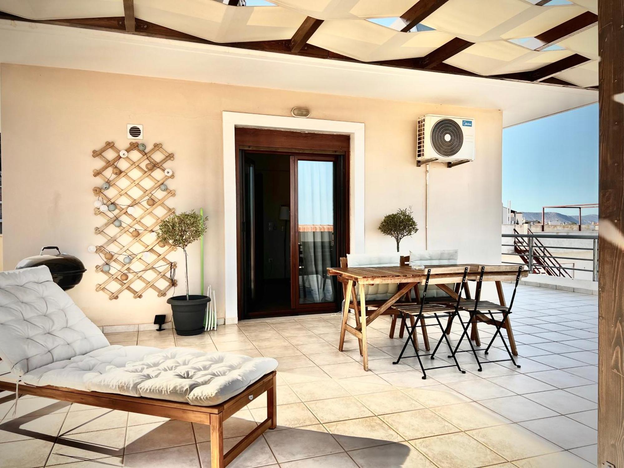 Sunrise Studio With Unhindered View To The Sea. Néa Mákri Exterior photo